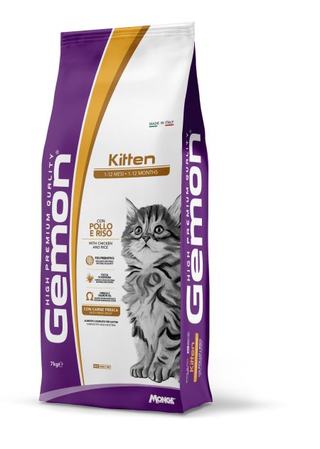GEMON CAT KITTEN CHICKEN/RICE Kg.7 (Dry food)