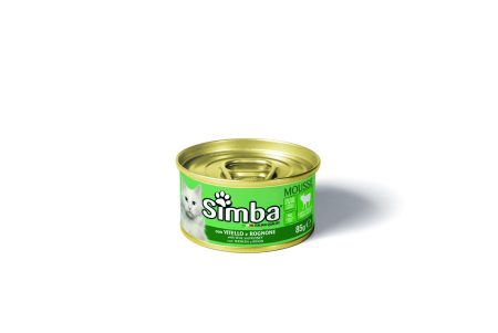 SIMBA CAT WITH VEAL/KIDNEY GR.85 (Wet food)