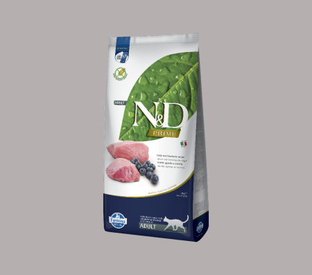 Farmina N&D Prime Cat Lamb & Blueberry Adult 10 KG (Dry Food)