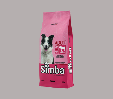 SIMBA DOG CROQUETTES BEEF KG.20