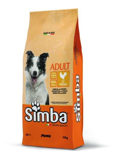 SIMBA DOG CROQUETTES CHICKEN Kg.20