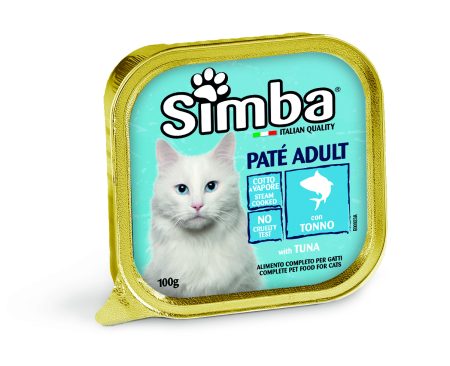 SIMBA CAT PATE WITH FISH GR.100 (Box of 32 Pate) (Wet food)