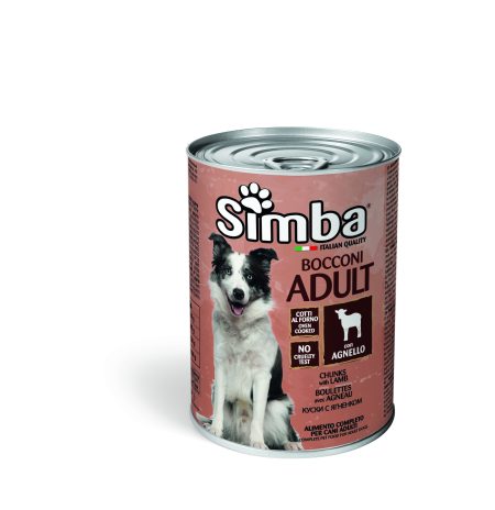 Simba Dog with Lamb 415gr (Box of 24 Cans)