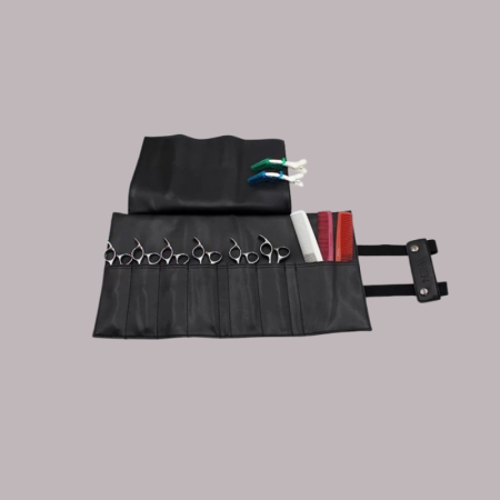 Real Leather Scissor Bag Comb Castle
