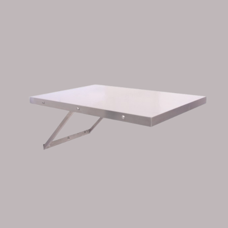 Wall mount folding exam table steel 120cm X 60cm