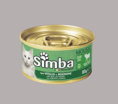 SIMBA CAT WITH VEAL/KIDNEY GR.85  (Wet food)