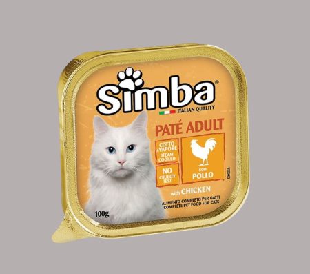 Simba Cat Pate with Chicken 100gr (Wet food)