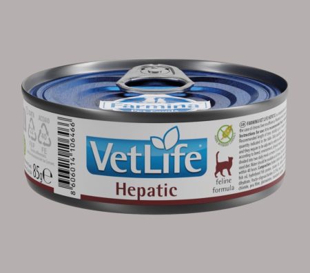 VET LIFE NATURAL DIET CAT HEPATIC (FARMINA) (Wet Food)