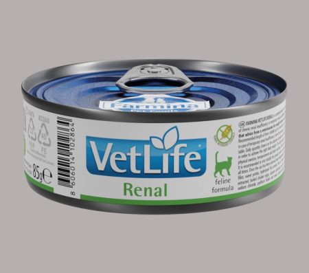 VET LIFE NATURAL DIET CAT RENAL  (FARMINA) (Wet Food)