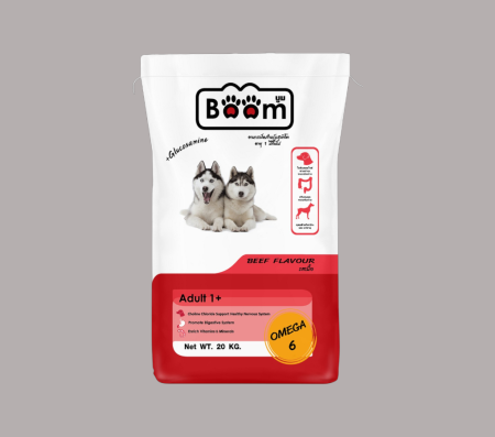 Boom Dog Beef Flavor 20 Kg (Dry Food)