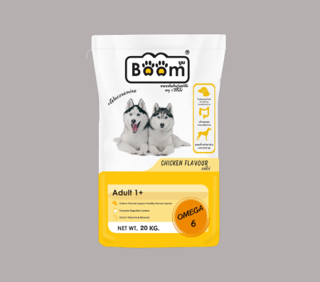 Boom Dog Chicken Flavor 20 Kg (Dry Food)