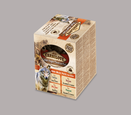 Carnilove Dog Pouch Paté Multipack 4 x 300 gr (Wet Food)