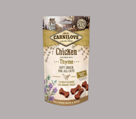 Carnilove Cat Semi Moist Snack Chicken enriched with Thyme 50 gr
