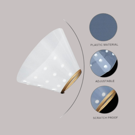 Plastic Snap Type Pet E-Collar