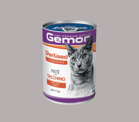 Gemon Cat Pate Sterilised 400g (Wet food)