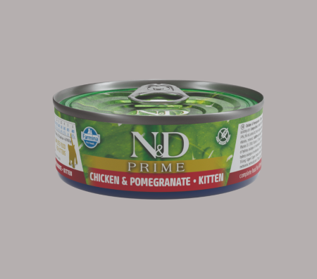 FARMINA N&D CAT PRIME CHICKEN & POMEGRANATE KITTEN (Wet Food)