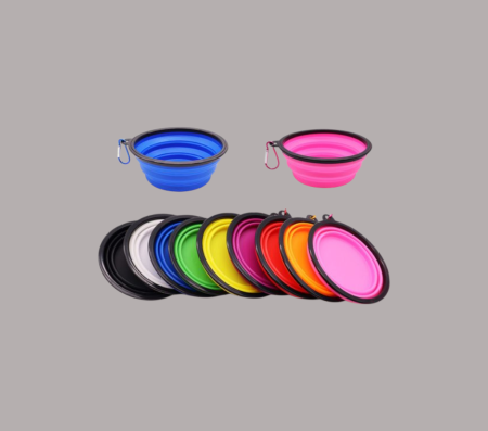 Portable Silicon Bowl Assorted Color