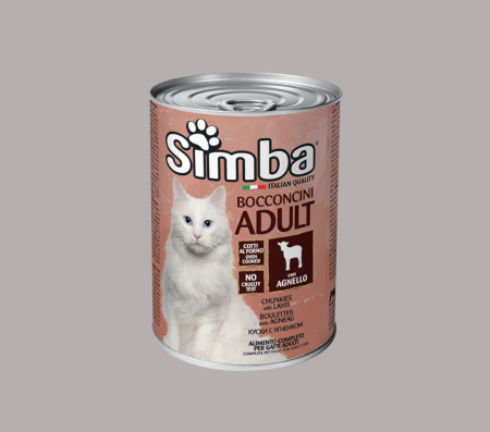 Simba Cat Adult Chunkies with Lamb 415g (Wet food)