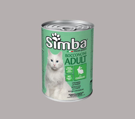 Simba Cat Adult Chunkies with Rabbit 415g (Wet food)