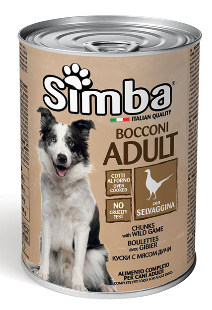 Simba Dog with Wild Games 415gr (Box of 24 Cans)