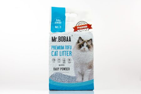 Mr.Bobba Tofu Cat litter Baby Powder Scent 7L