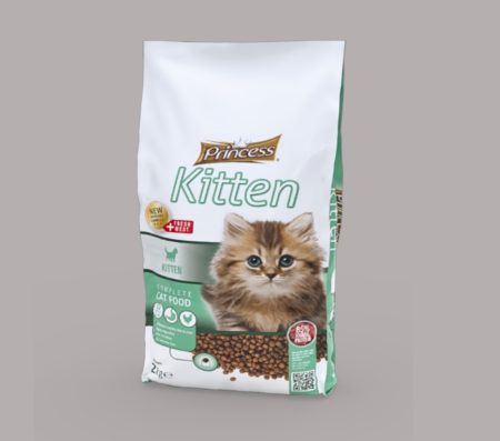 Princess Kitten Complete Cat Food 2kg (Dry Food)