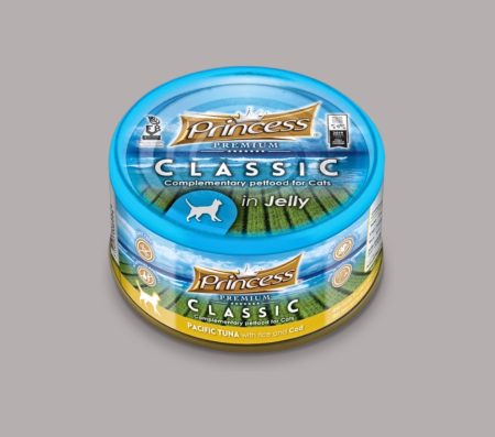 Princess Cat Classic Premium with Pacific Tuna With Rice & Cod 170g (Wet food)