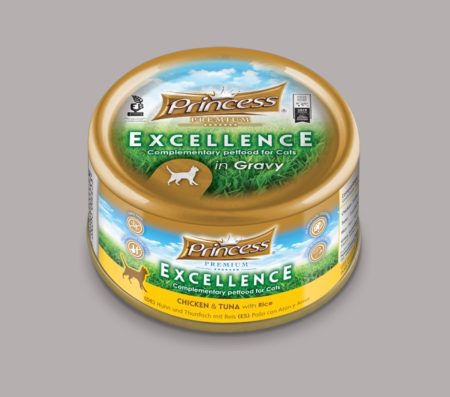 Princess Excellence – Chicken & Tuna With Rice 70g (Wet food)