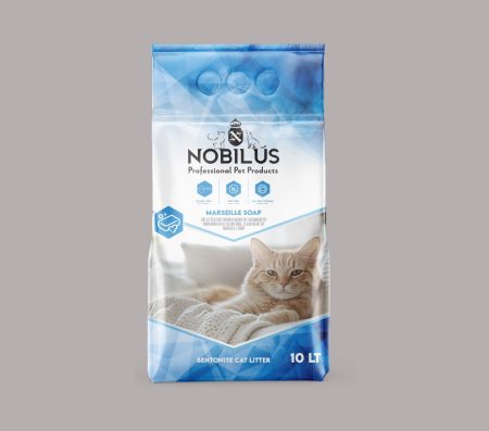 Nobilus Premium Cat Litter with Marseille Soap Scent 10L