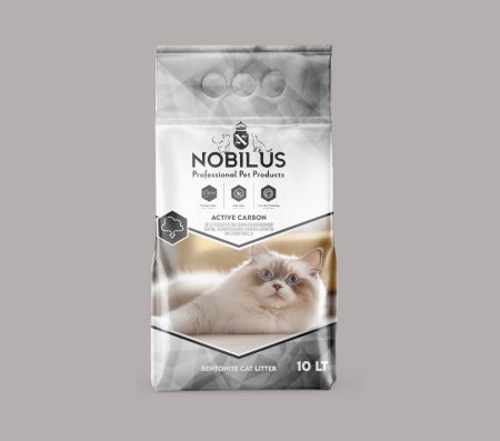 Nobilus Premium Cat Litter with Active Carbon 10L & 20L