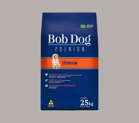 Bob Dog Premium Junior with Meat 25kg