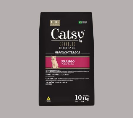 Catsy Gold Premium Special for Nuetered Cats with Chicken (Dry Food)