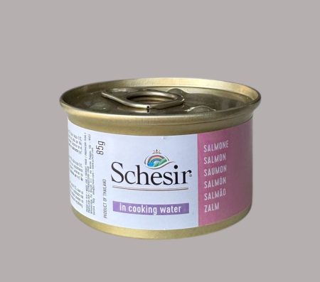 Schesir Can for Cat with Salmon in Cooking Water 85g (Wet Food)