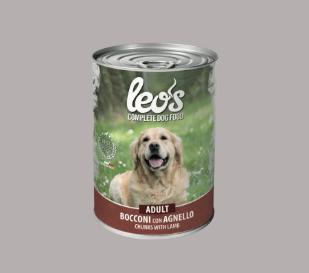 Leo's Dog Adult Chunkies with Lamb 415g (Wet Food)