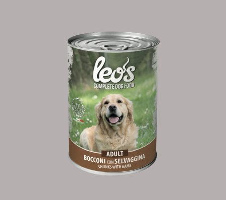 Leo's Dog Adult Chunkies with Game 415g (Wet Food)