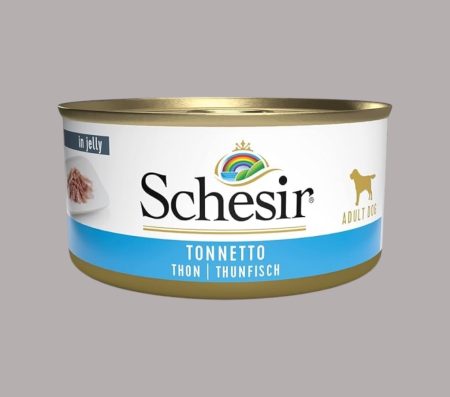 Schesir Can Adult Dog with Tuna in Jelly 150g (Wet Food)