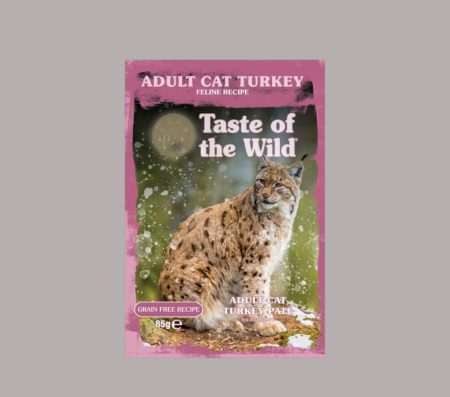 Taste of The Wild Pouch Adult Cat Turkey 85g (Wet Food)