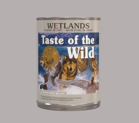 Taste of the Wild Dog Wet Lands with Fowl in Gravy 390g (Wet Food)