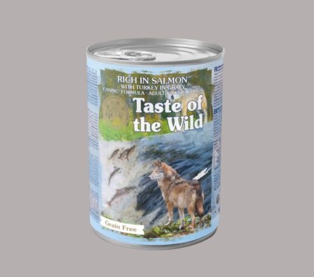 Taste of the Wild Dog Adult & Senior Rich in Salmon with Turkey in Gravy 390g (Wet Food)