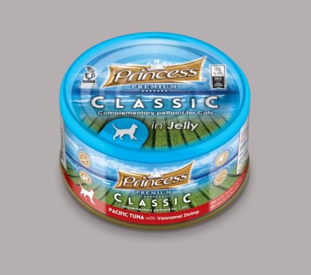 Princess Cat Classic Premium with Pacific Tuna with Vanamei Shrimp 170g (Wet Food)