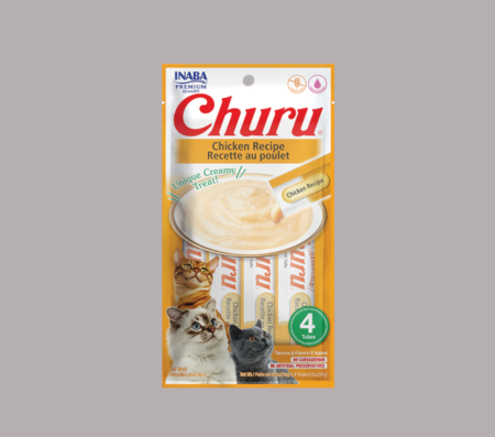 Churu Cat Creamy Treat Chicken Recipe 14g x 4 tubes
