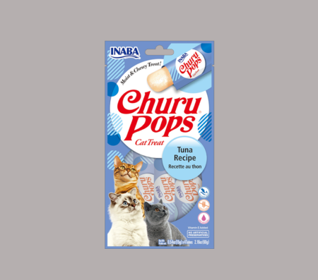 Churu Pops Cat Creamy Treat Tuna Recipe 15g x 4 tubes