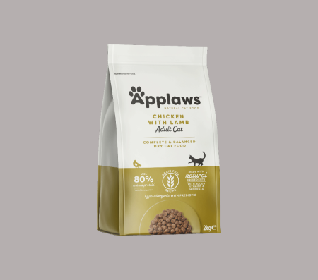 Applaws Cat Dry 2Kg Adult Chicken With Extra Lamb