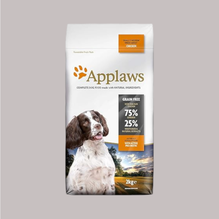 Applaws Dog Dry 2Kg Adult Chicken Small & Medium Breed