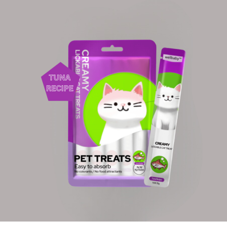Cat Creamy Treats with Tuna Flavor 15g*5pcs