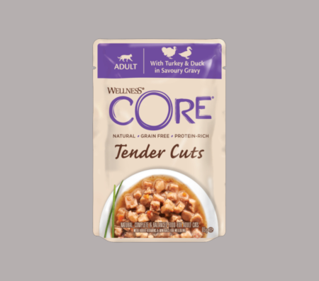 Core Tender Cuts with Turkey & Duck in Savoury Gravy for Adult Cat 85g