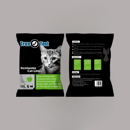 True Test Bentonite Cat litter Apple Scent