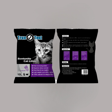 True Test Bentonite Cat litter Lavender Scent