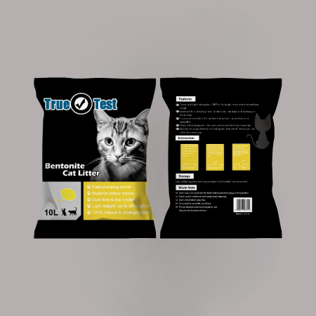 True Test Bentonite Cat litter Lemon Scent