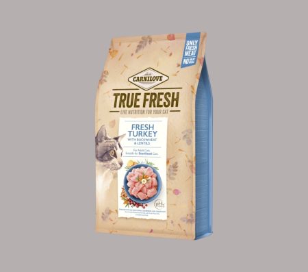 Carnilove True Fresh Cat Turkey 4.8 kg